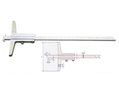 雙鉤游標深度卡尺