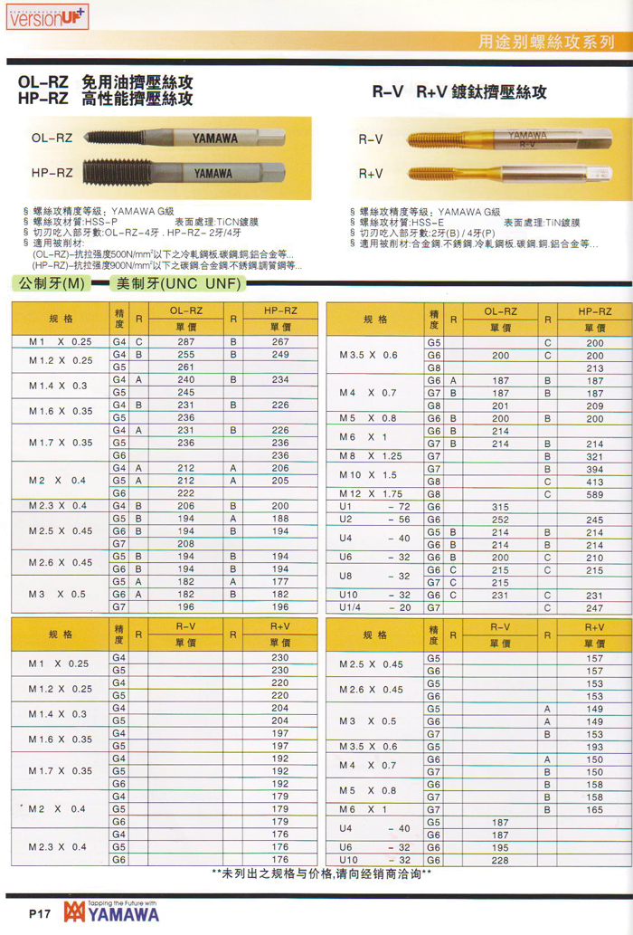 免用油擠壓絲攻